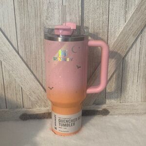 Stanley Gradient Halloween Pink and Orange Quencher Tumbler